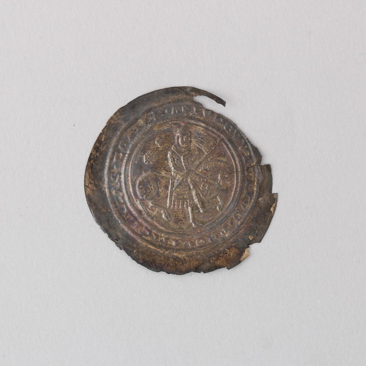 Coin Showing Ludwig III (Louis III (the Pious))